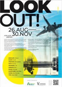 “Look Out” Adelaide Airport Exhibition 26 Aug.- 30 Nov. 2021