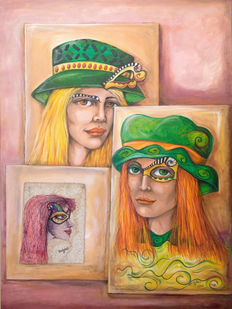 32 Dare to be Different_ acrylic_122x62cm Cheryl Bridgart