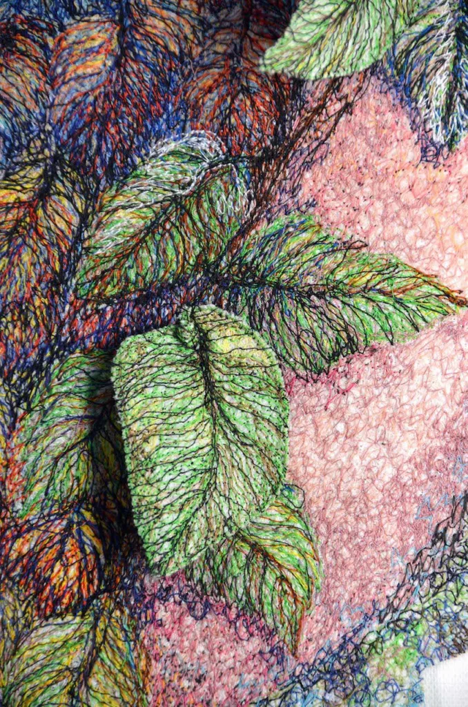 3a Wishes on a Wing detai Embroidery Cheryl Bridgart