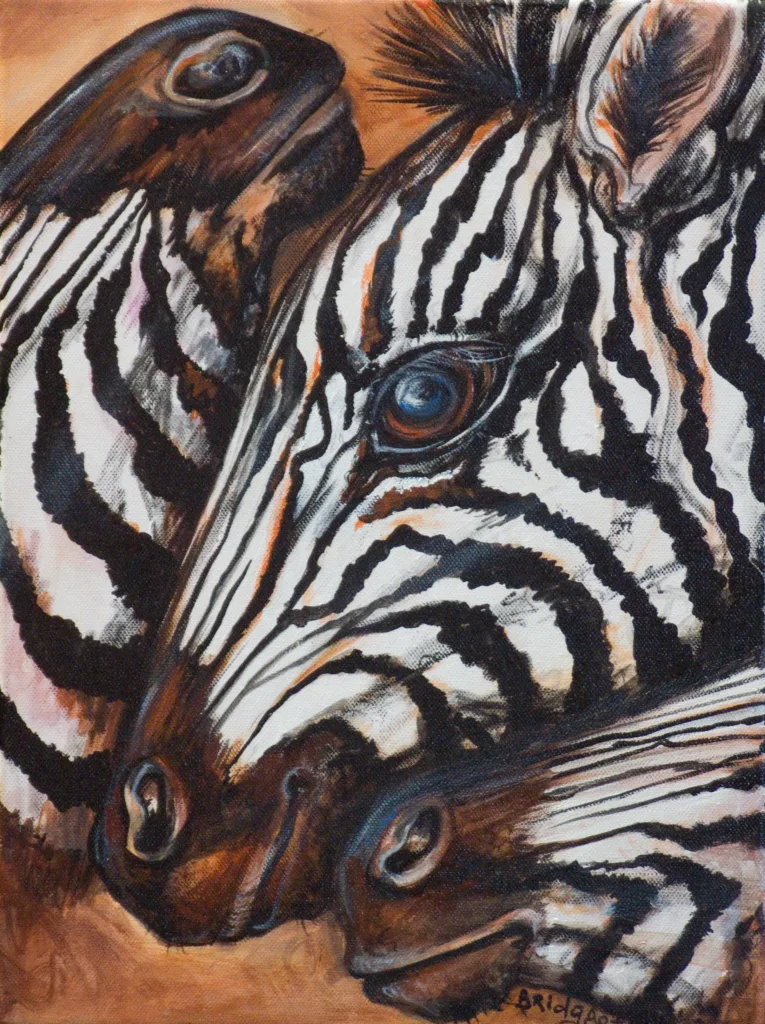 5 Zebra FamilyCheryl Bridgart